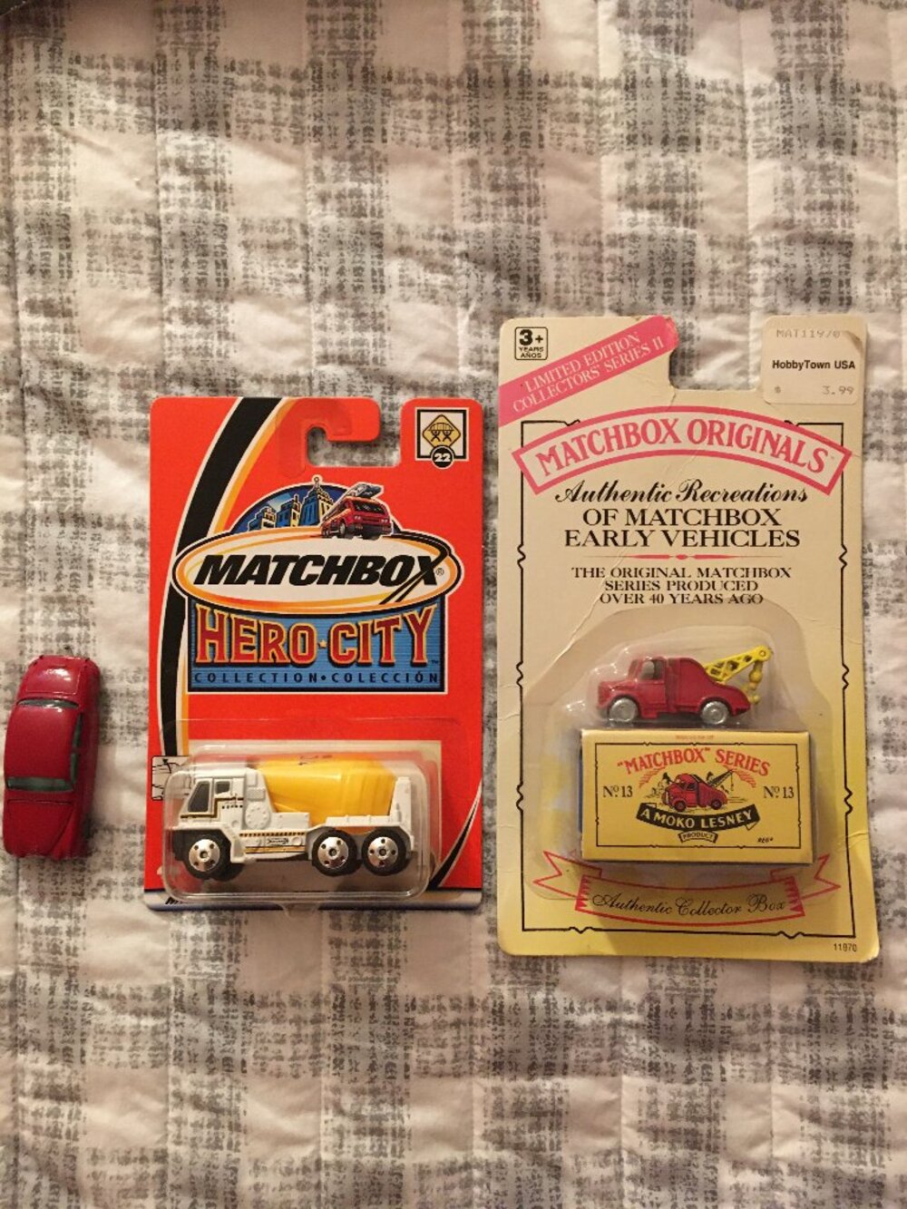Set of 3 Matchbox Cars
